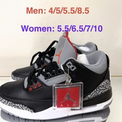 Special!!! Jordan 3 unisex shoes, no box, new