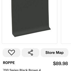 Thermoplastic Rubber Wall Cove Base Coil (Have 6)