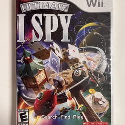 Ultimate I Spy Video Game (Nintendo Wii) Scholastic, U.S. Version, ESRB Content Rating: E for Everyone, Made In USA *Brand New & Sealed In Plastic*