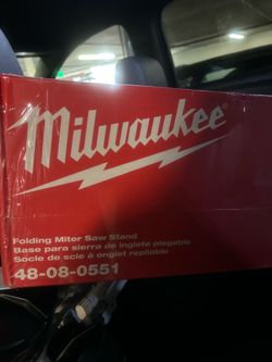 Milwaukee miter saw folding stand