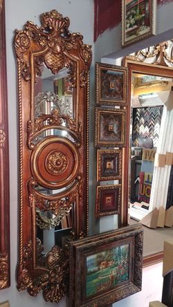 Antique beautiful mirrors