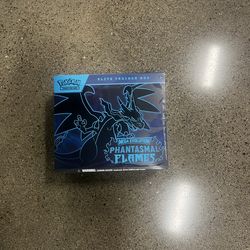 Pokemon Phantasmal Flames ETB box