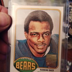 Walter Payton Rookie  Archives, , All Pro, Painted Profile