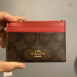 Coach Card Holder
