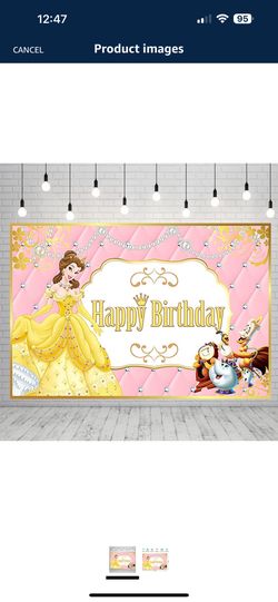 Belle Backdrop
