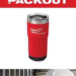 Milwaukee PACKOUT Red 20 oz. Tumbler