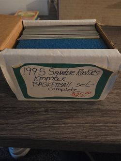 1995 Signature Rookies Kromax Basketball Complete Set