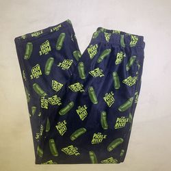 🧪 “I’m Pickle Rick!” Rick and Morty Pajama Pants – Size L – Adult Swim Official Merch