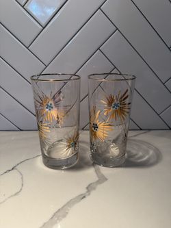 Vintage MCM Libby Firecracker Glasses
