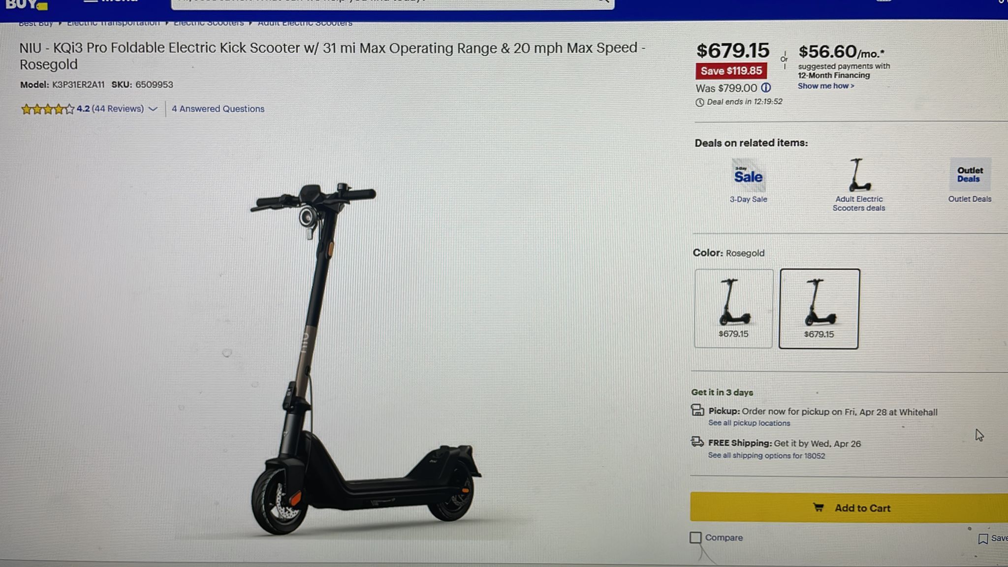 Electric Scooter