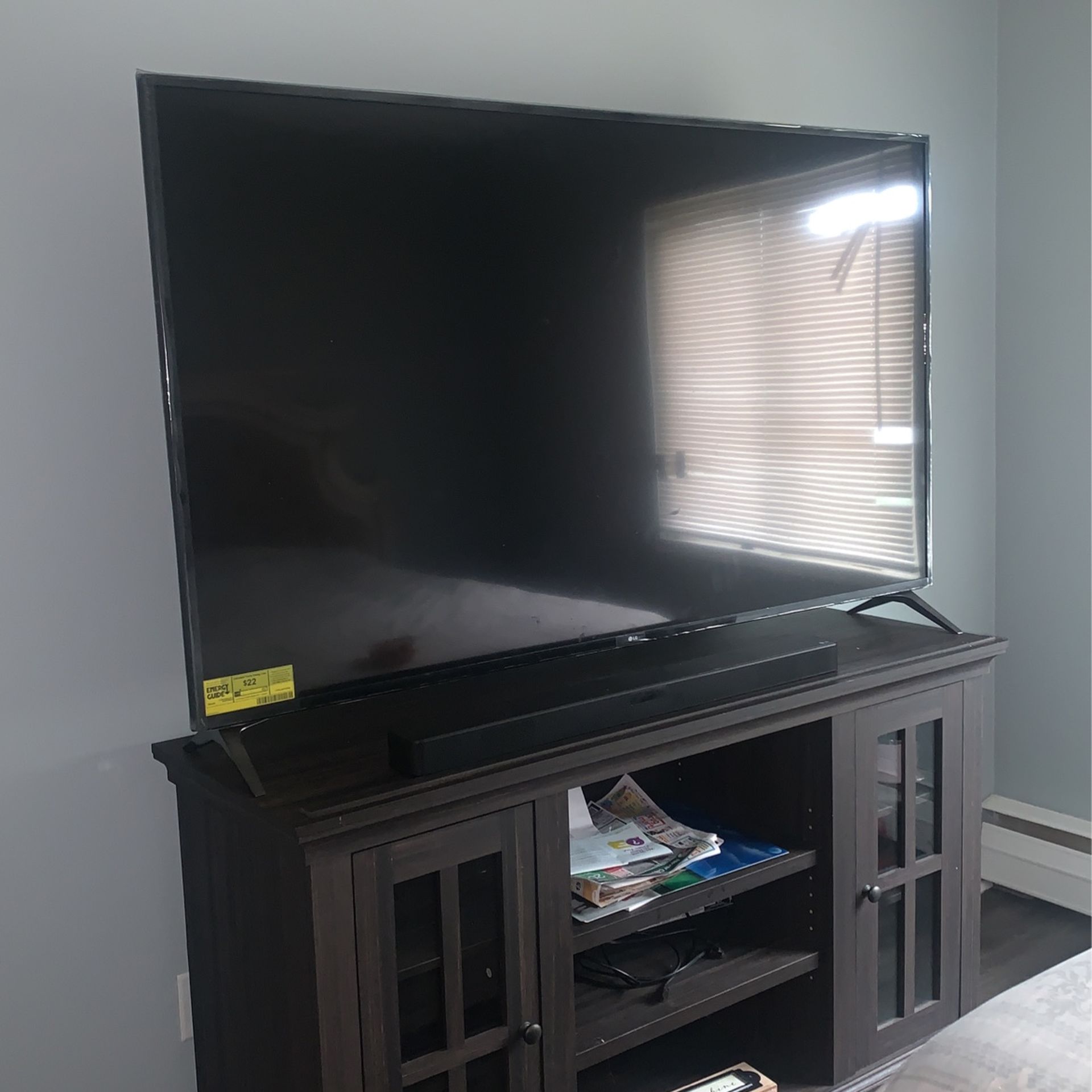 70in LG Tv And Tv Stand 