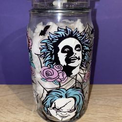 Halloween Glass Cup