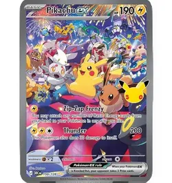 Pikachu DAY & NIGHT Pokemon 30th SIR