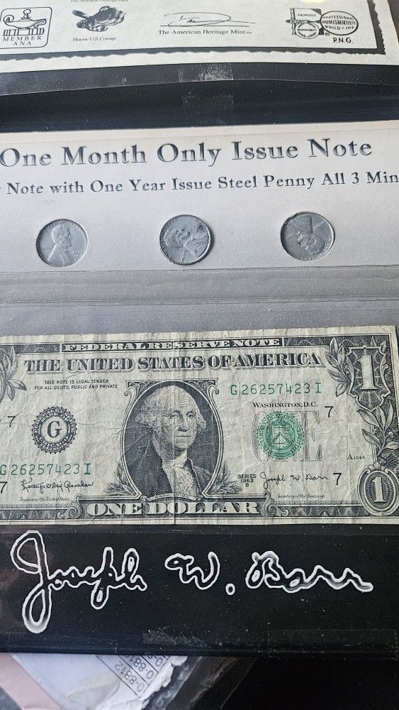 Joseph Barr 1963b. War Penny