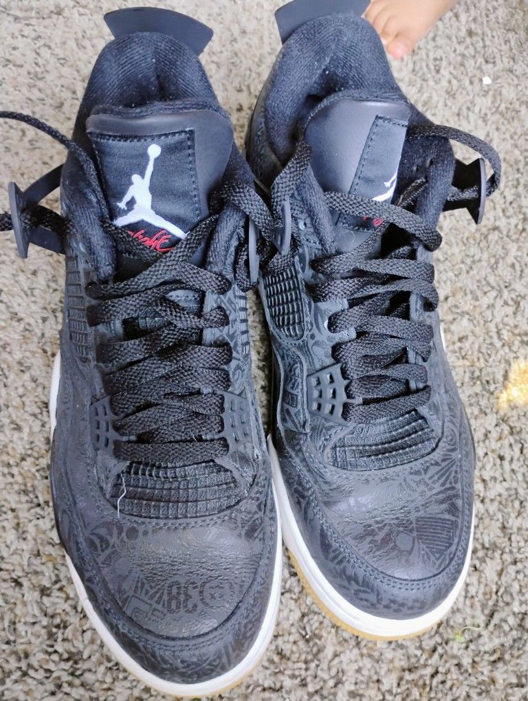 Air Jordan Laser 4 Black