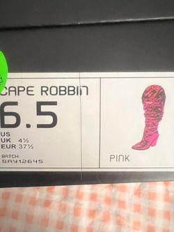 Cute pink boots