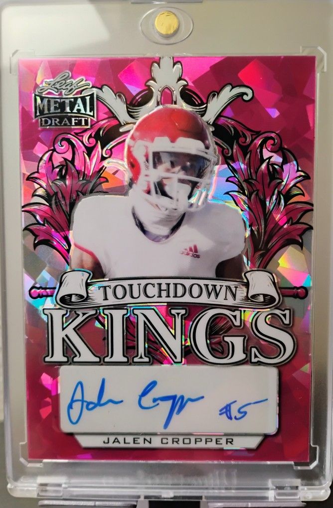 Jalen Cropper Touchdown Kings Auto