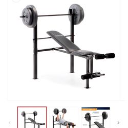 Marcy Pro Basic Weight Bench 