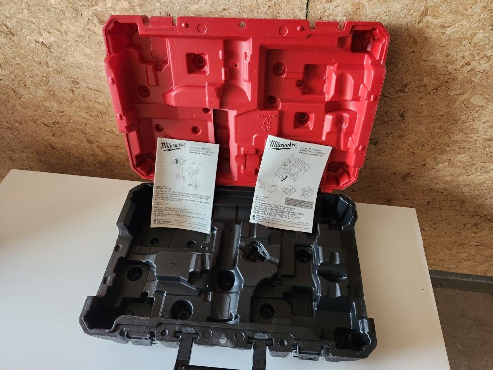 Milwaukee M18 FUEL Hard Tool Case – Empty w/ Manuals