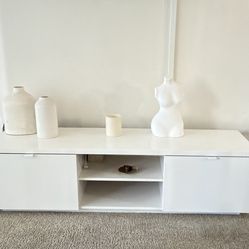 Ikea White tv console