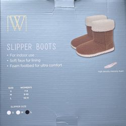 Indoor slipper boots, Large (read description)