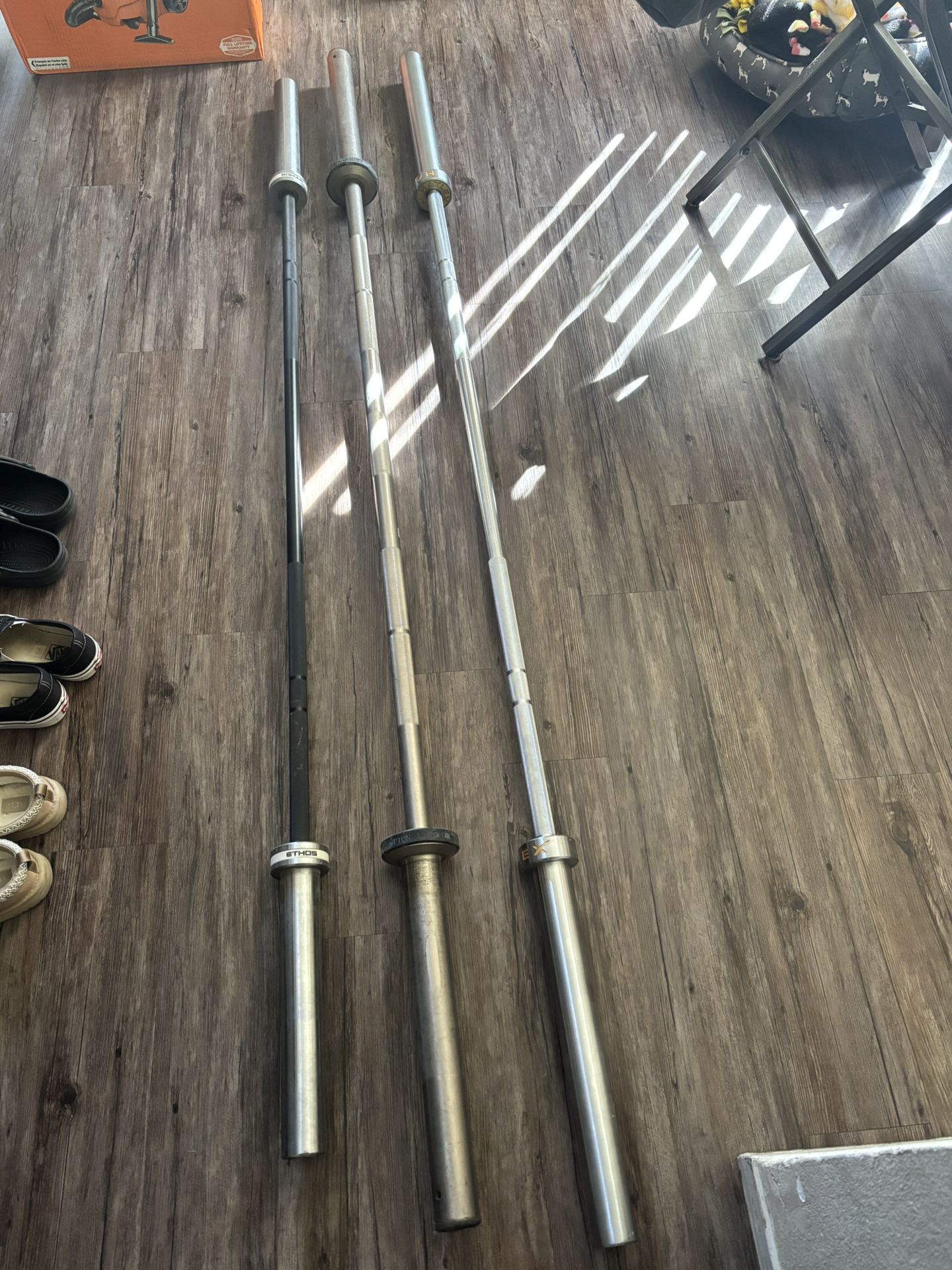 Barbells For 2” Weights PRICES LISTED AT THE BOTTOM UNDER DESCRIPTION 👇👇👇