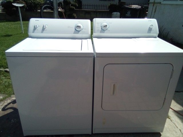 Kenmore Super Capacity Washer And Gas Dryer