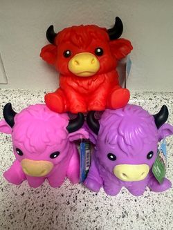 Highland Cow squishies