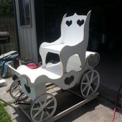 Cinderella Carriage and Heart Shape Cage