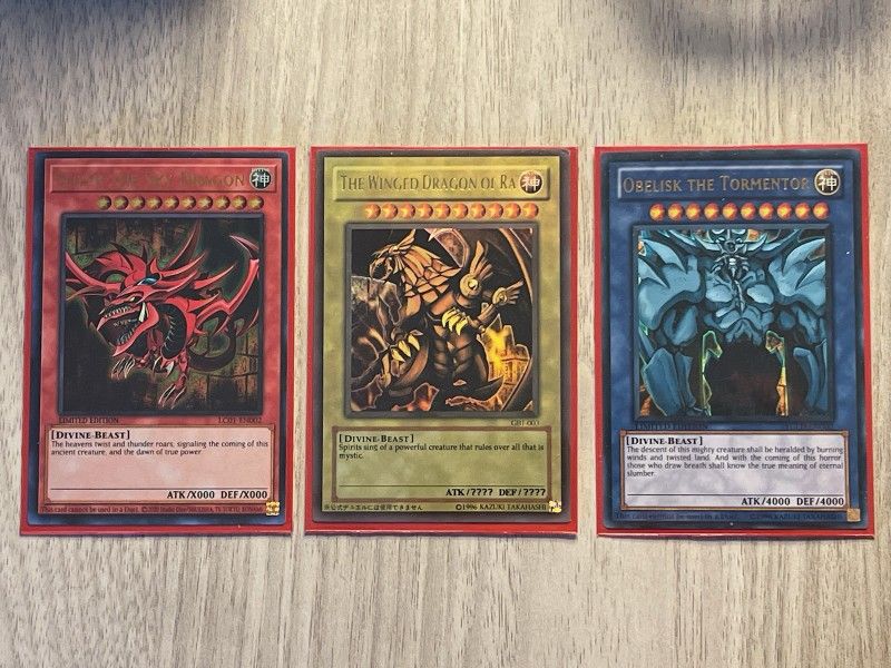 God Cards With Stands 