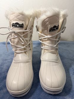 Polar Women's White Snow Boots