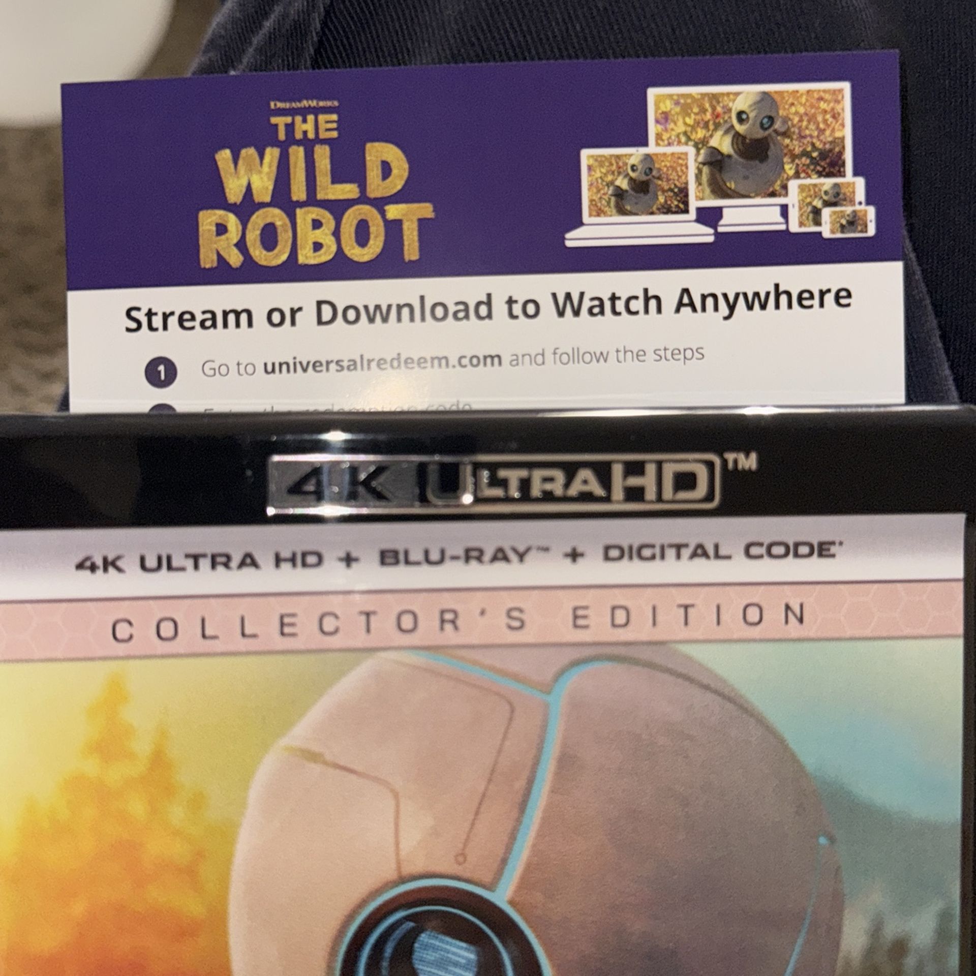The Wild Robot Digital Copy