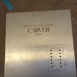 CARVER M-400 Magnetic Field Power AMPLIFIER