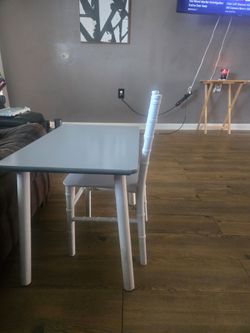 Toddler table & chair