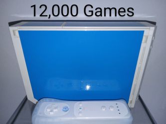 Nintendo Wii With 12,000 Games 
