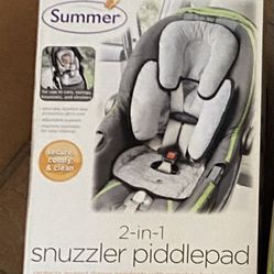 Summer 2-in-1 Snuzzler PiddlePad Infant Support for Car Seats and Strollers