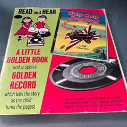 Golden Book & Record Chitty Bang Bang 45 RPM 1968 