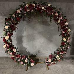 Floral Arch Circle