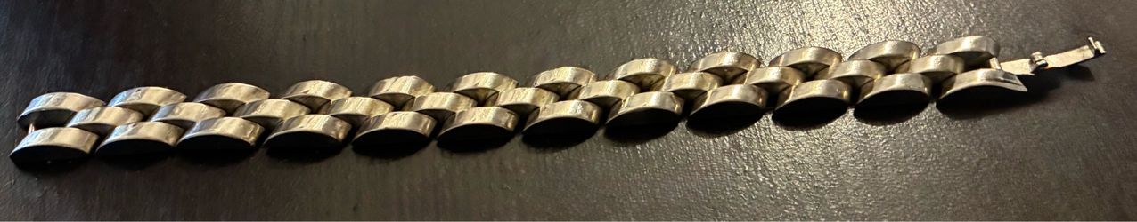 Men’s steel 7 1/2” bracelet