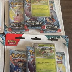 Pokemon Journey Together 3 Packs