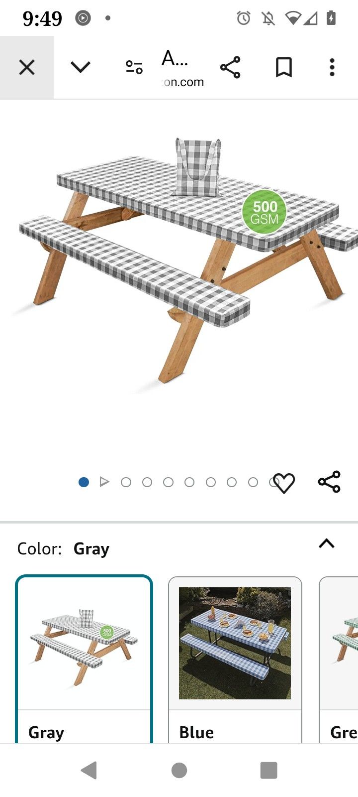 Picnic Table Cover