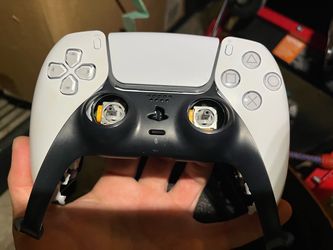 Hall-Effect Upgraded White Sony PlayStation 5 (ps5) Controller