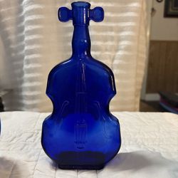 Vintage Cobalt blue Violin
