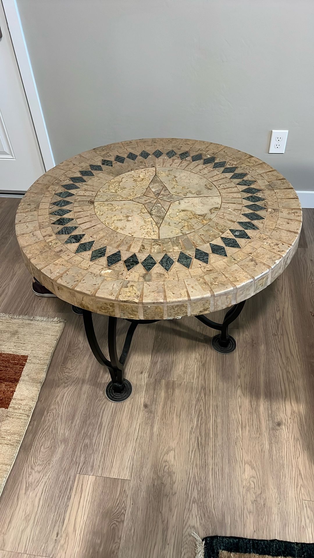 Tiled End Table