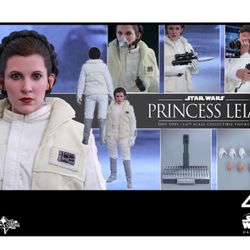 1/6 Hot Toys Star Wars ESB Hoth Princess Leia NEW
