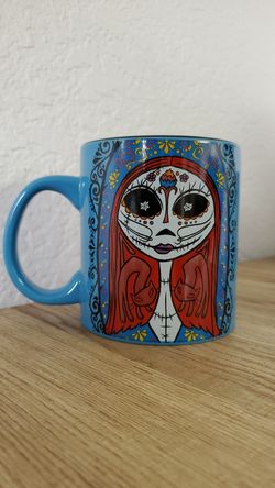 Nightmare Before Christmas Dia de Muertos double sided mug