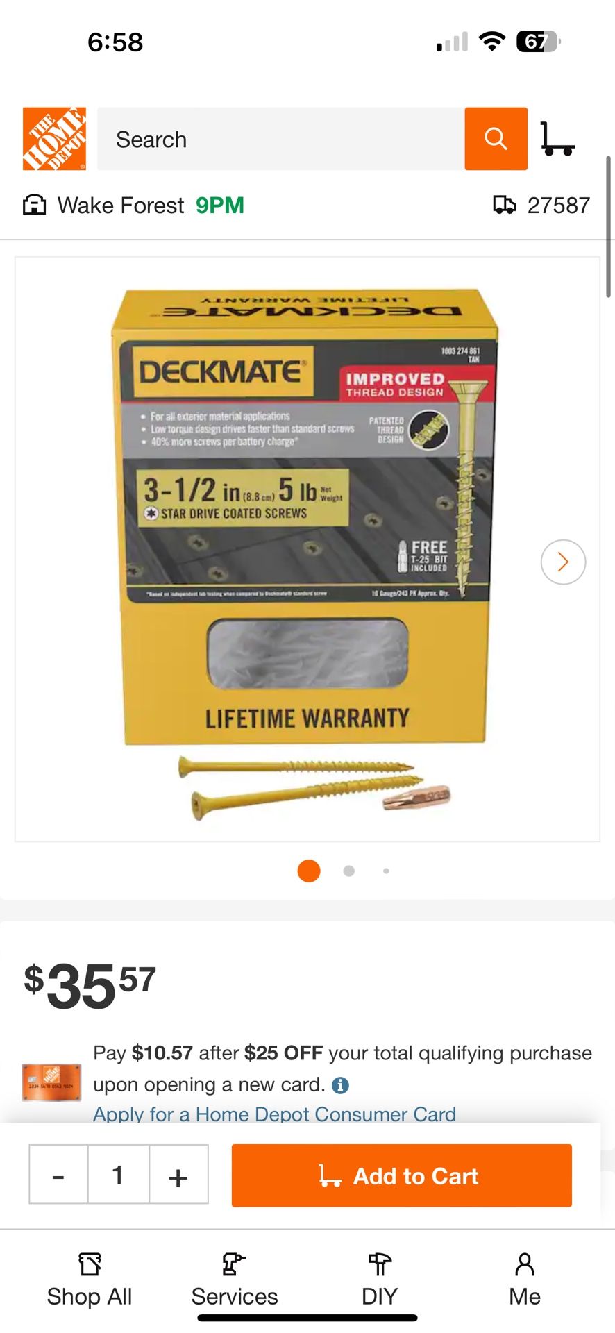 Deck Screws