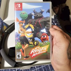 NINTENDO SWITCH  .. Ring Fit Adventure $40
