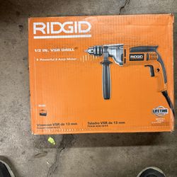 RIDGID 8 Amp Corded 1/2 in. Heavy-Duty Variable Speed Reversible Drill