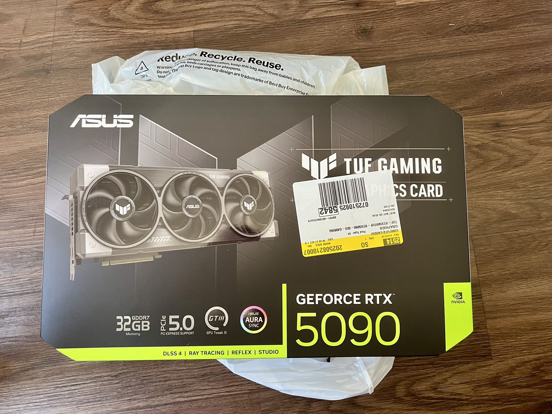 🚀 Brand New ASUS RTX 5090 TUF 32GB Graphics Card🚀